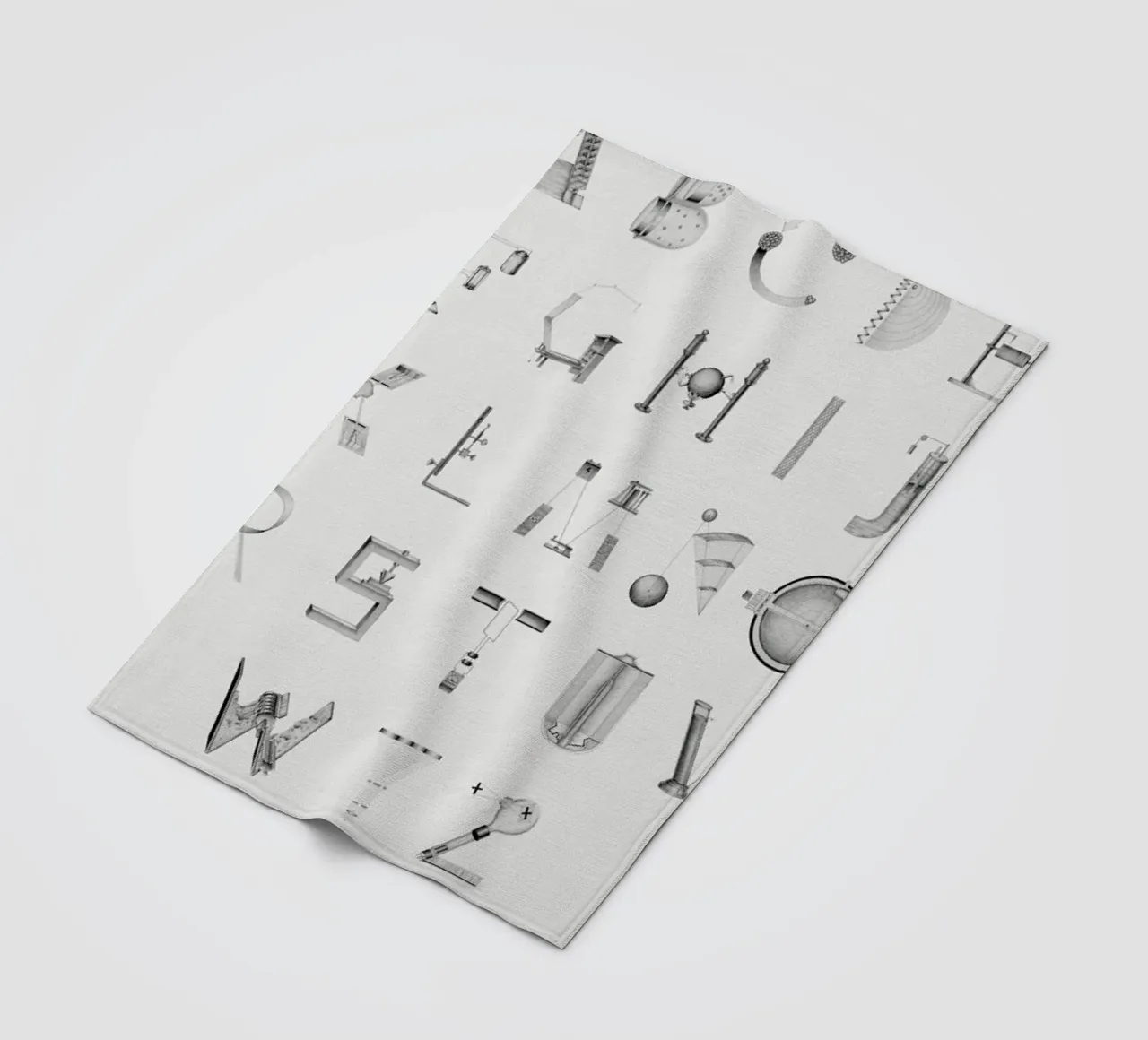 Science letters Fleecedecke von Khyati Trehan