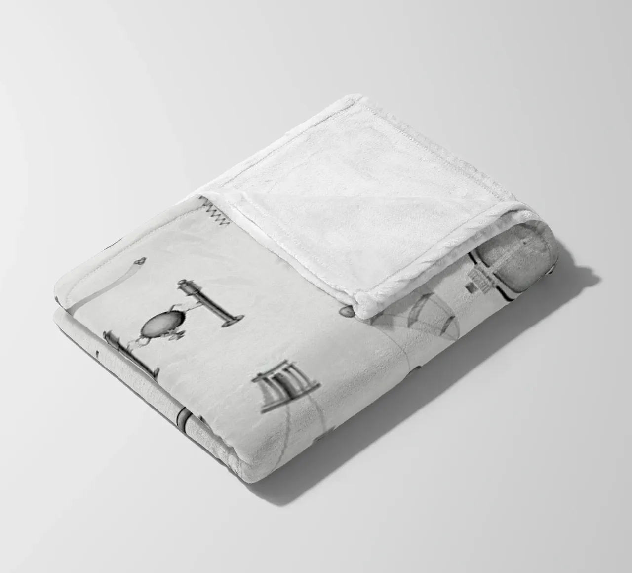 Science letters Fleecedecke von Khyati Trehan