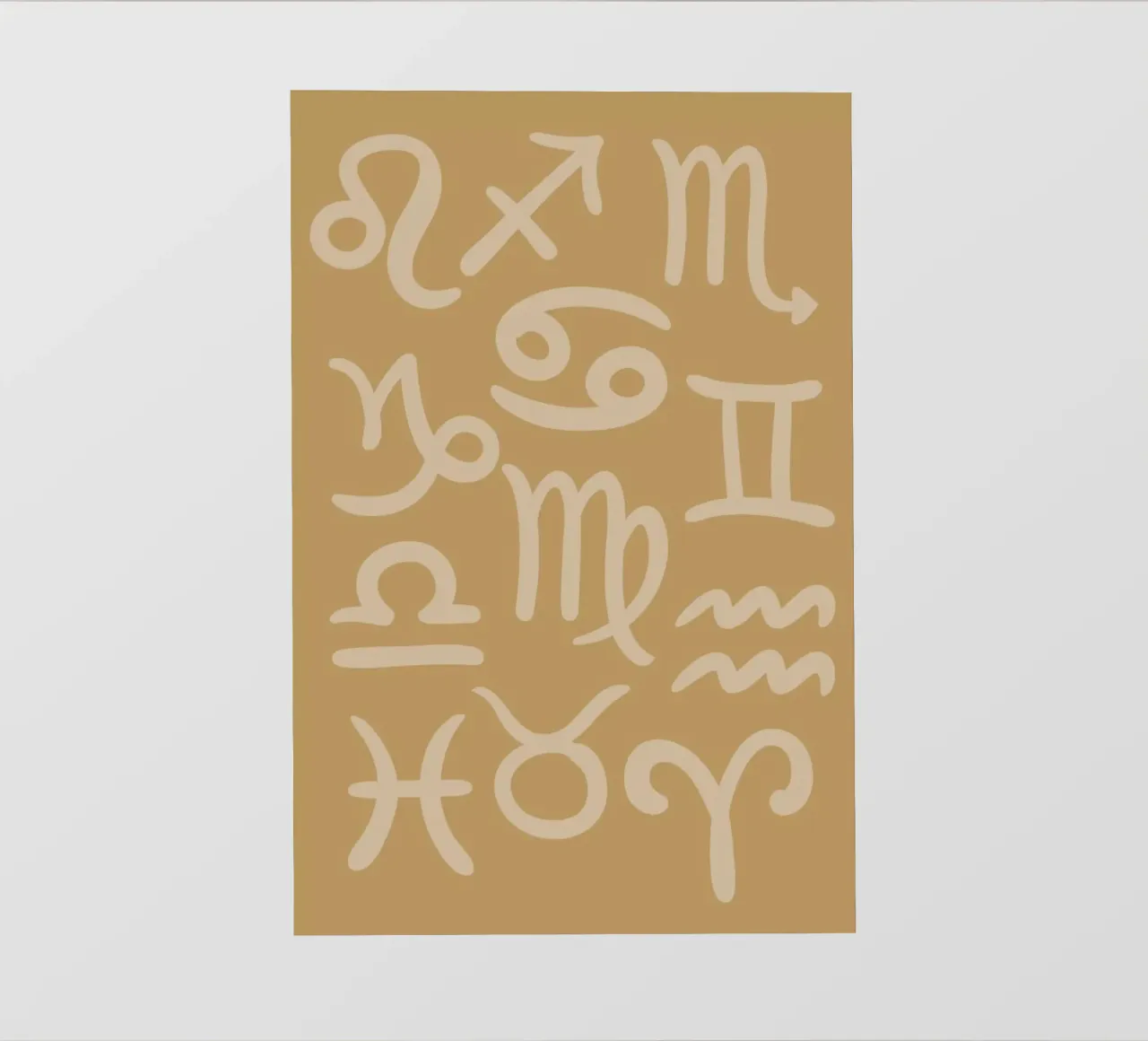 Astrological Signs telo in pvc da Pure