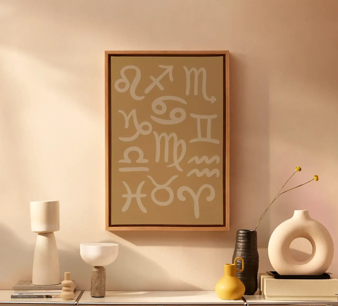 Astrological Signs Leinwand von Pure