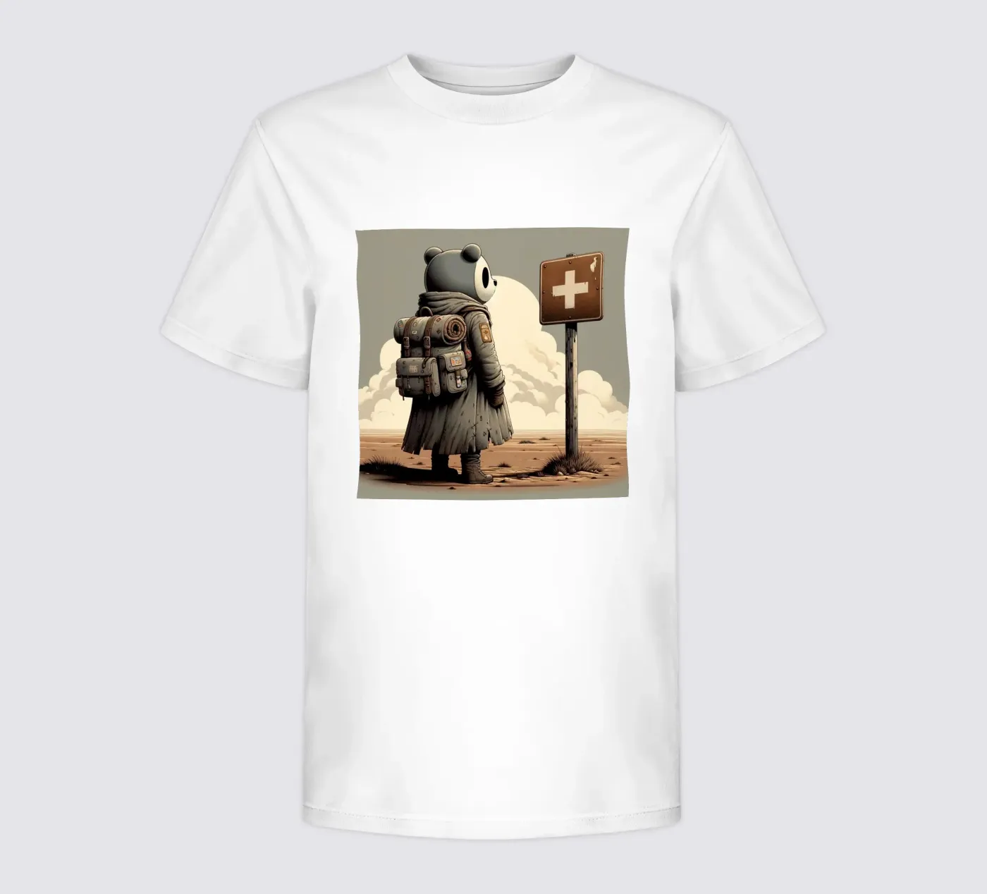 LOST BEAR t-shirt bambini da SMRT STUDIO