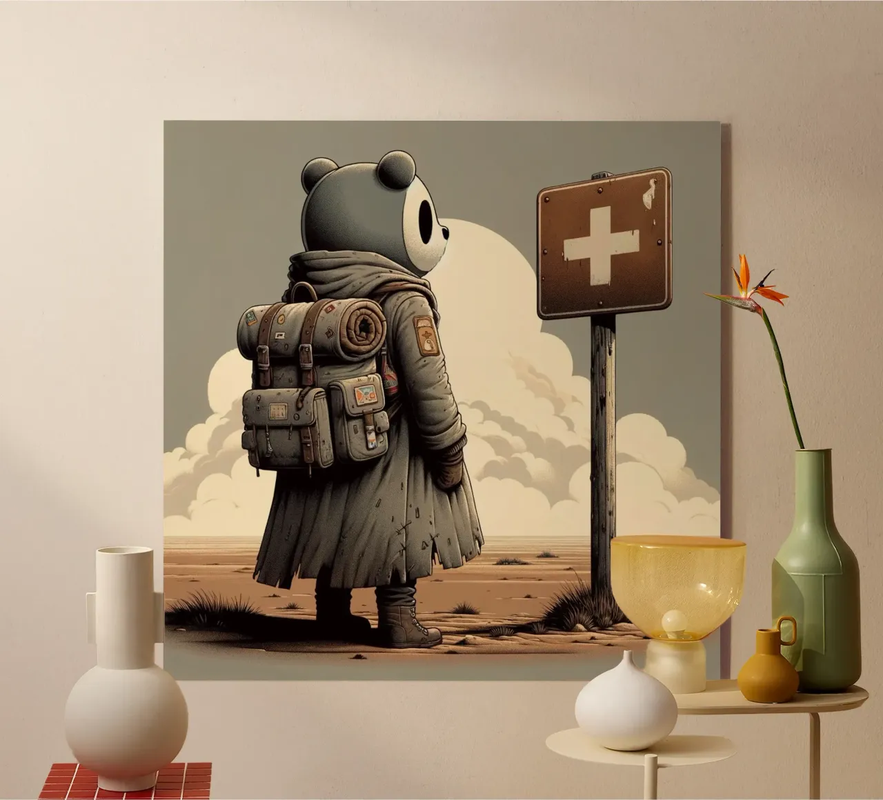 LOST BEAR plexiglass da Einfach Uebel