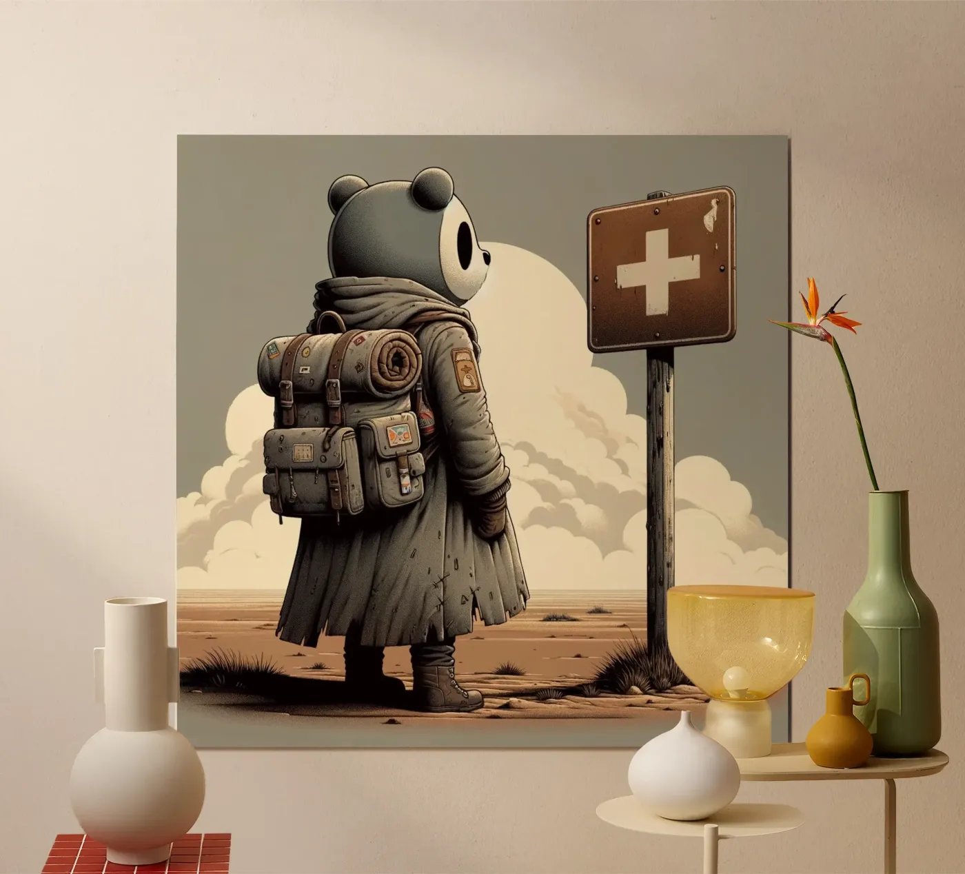LOST BEAR poster da SMRT STUDIO