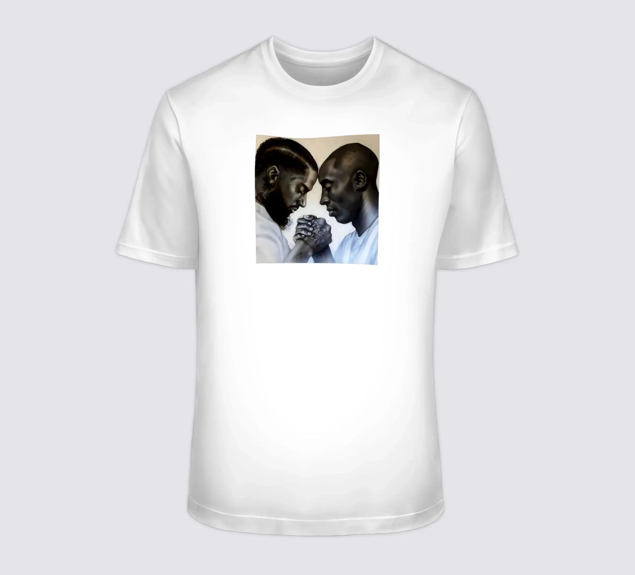 Nipsey Hussle e Kobe Bryant t-shirt da Fewasyes