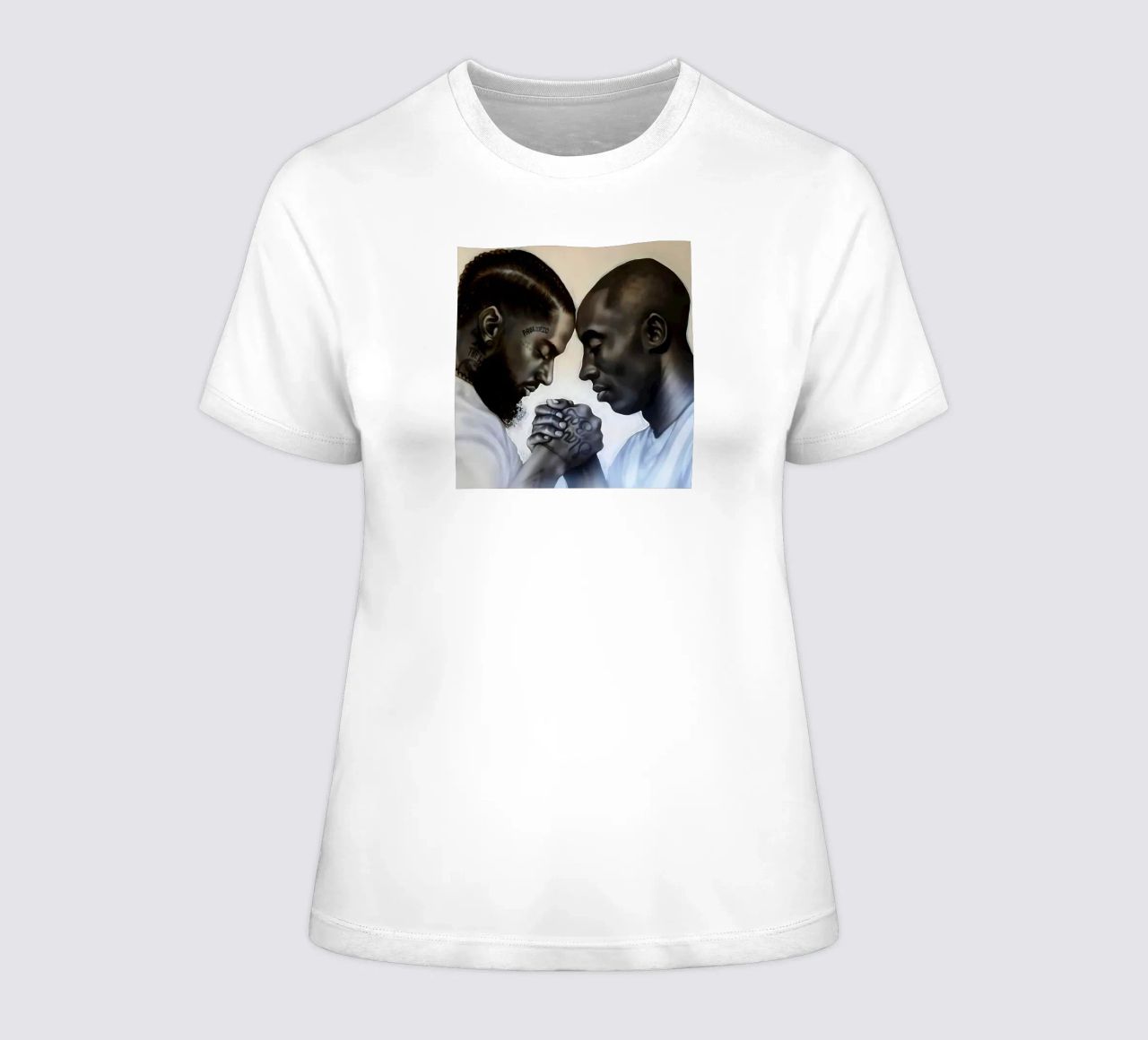 Nipsey Hussle e Kobe Bryant t-shirt da donna da Fewasyes