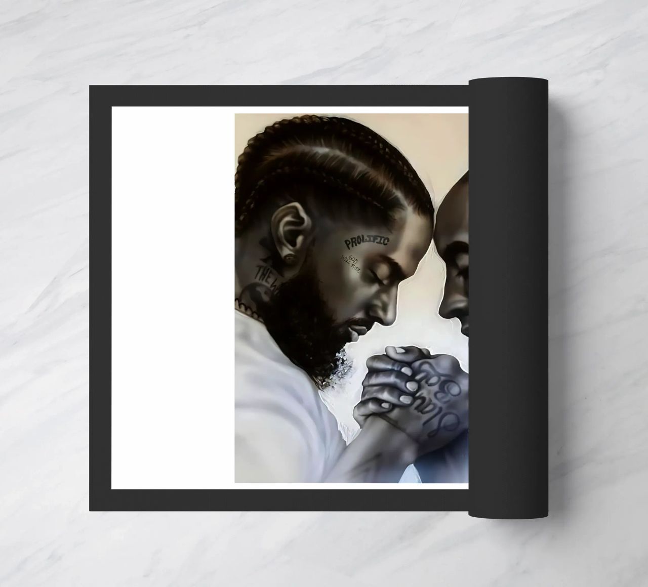 Nipsey Hussle e Kobe Bryant zerbino da Fewasyes