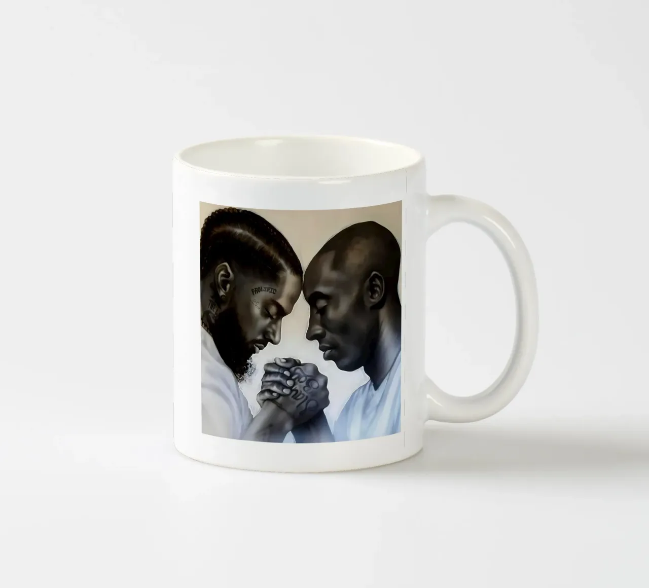 Nipsey Hussle und Kobe Bryant Keramik Tasse von Fewasyes