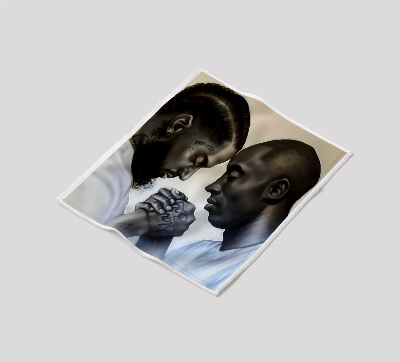 Nipsey Hussle e Kobe Bryant coperta in pile da Fewasyes