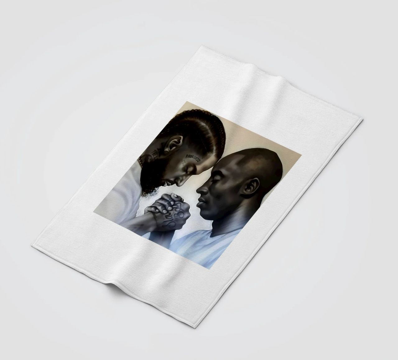 Nipsey Hussle e Kobe Bryant coperta in pile da Fewasyes