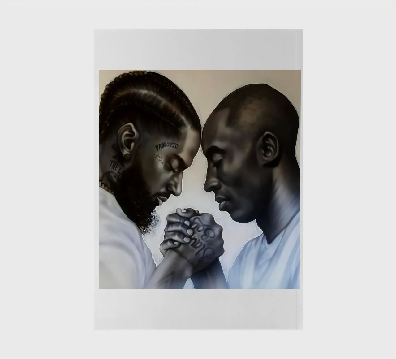 Nipsey Hussle And Kobe Bryant notebook by Fewasyes