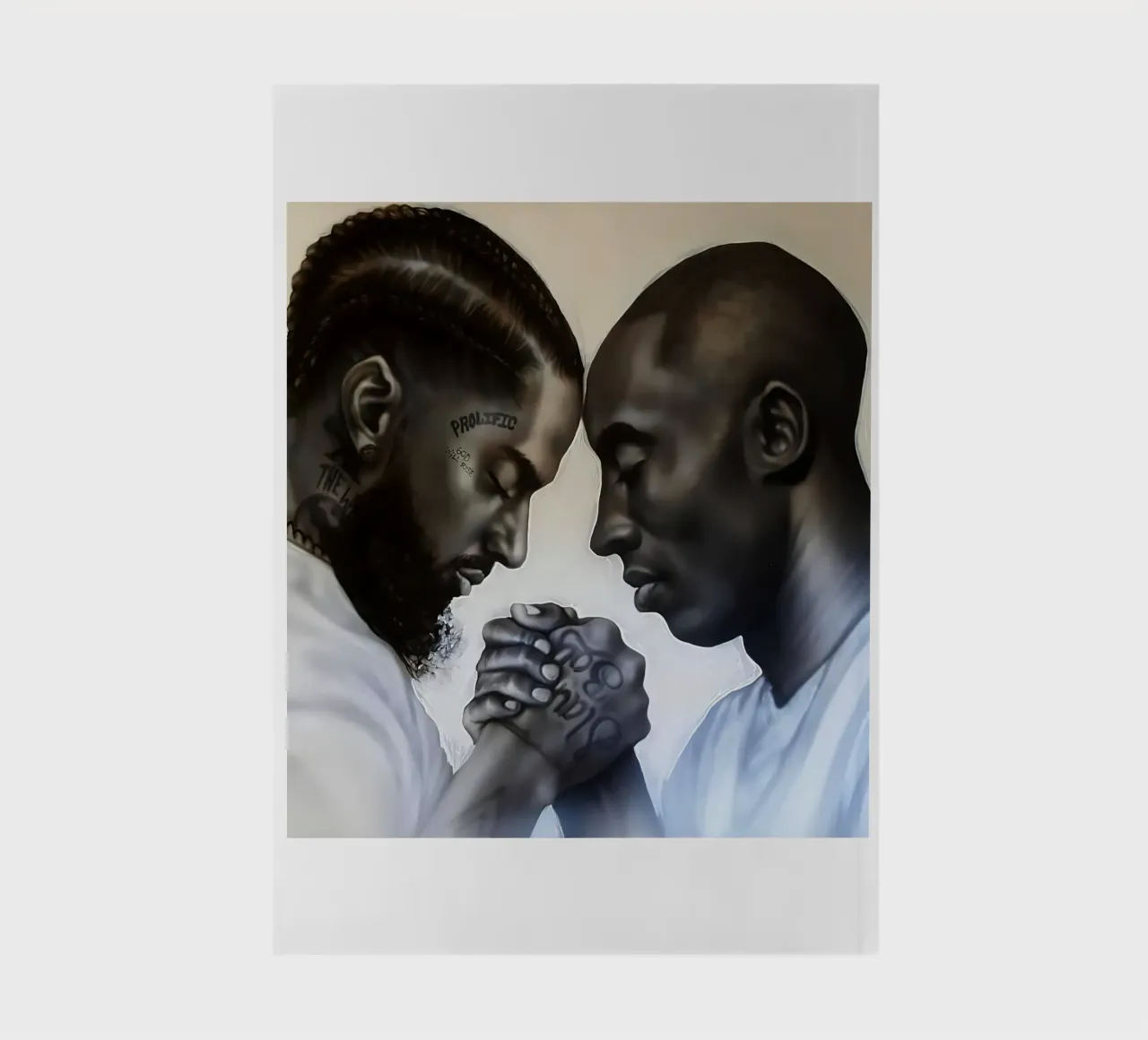 Nipsey Hussle And Kobe Bryant notebook by Fewasyes