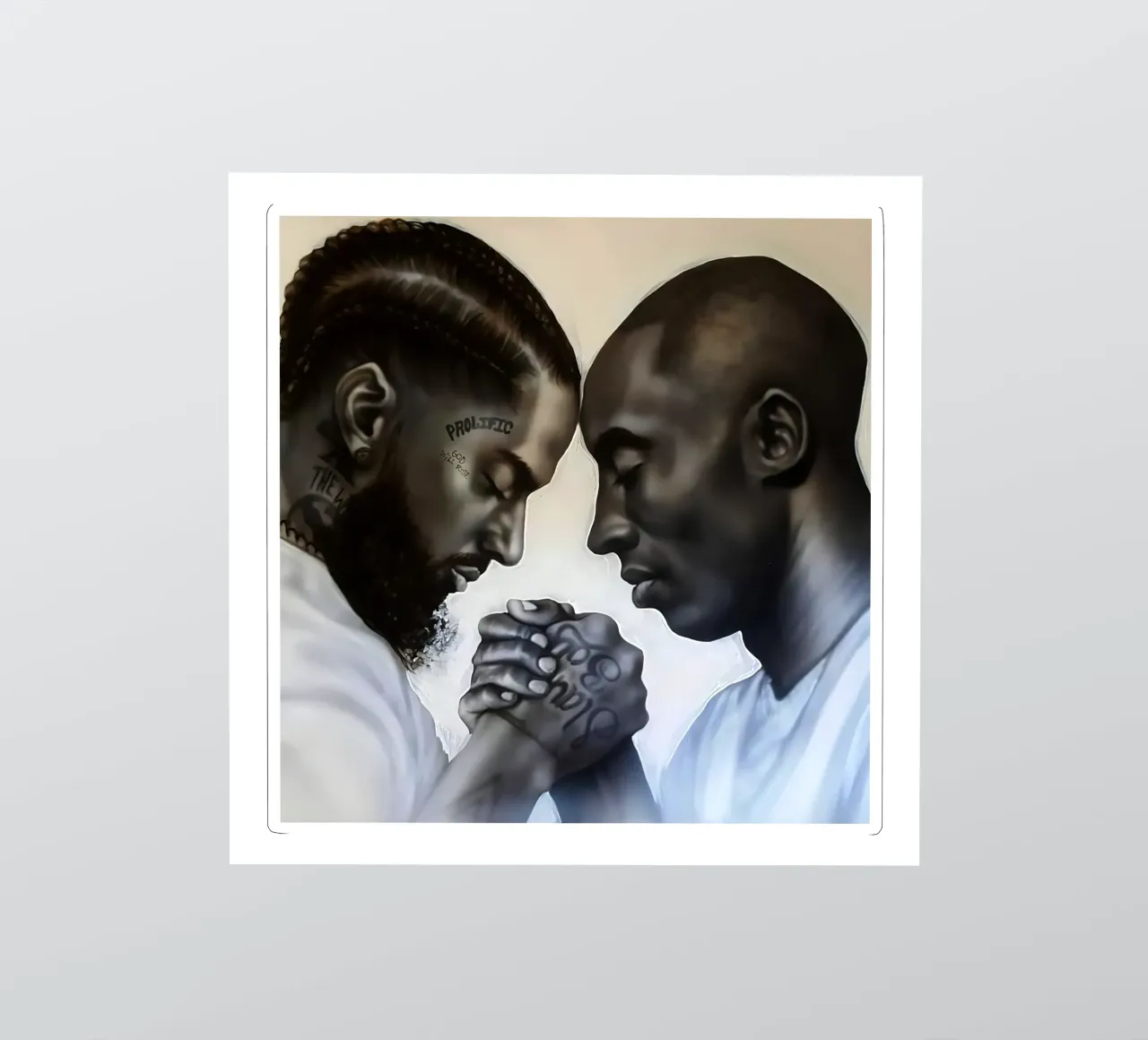 Nipsey Hussle und Kobe Bryant Sticker von Fewasyes