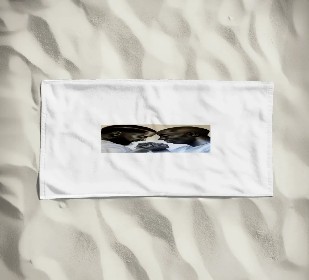 Nipsey Hussle et Kobe Bryant serviette de plage de Fewasyes