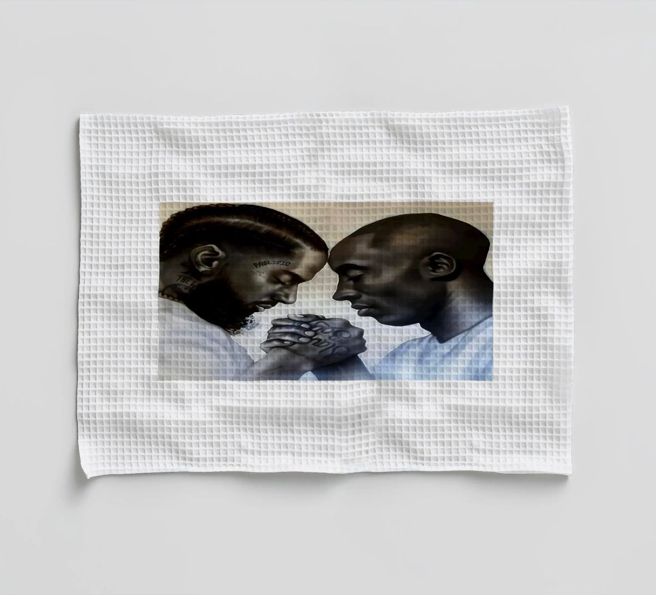 Nipsey Hussle e Kobe Bryant canovaccio da cucina da Fewasyes