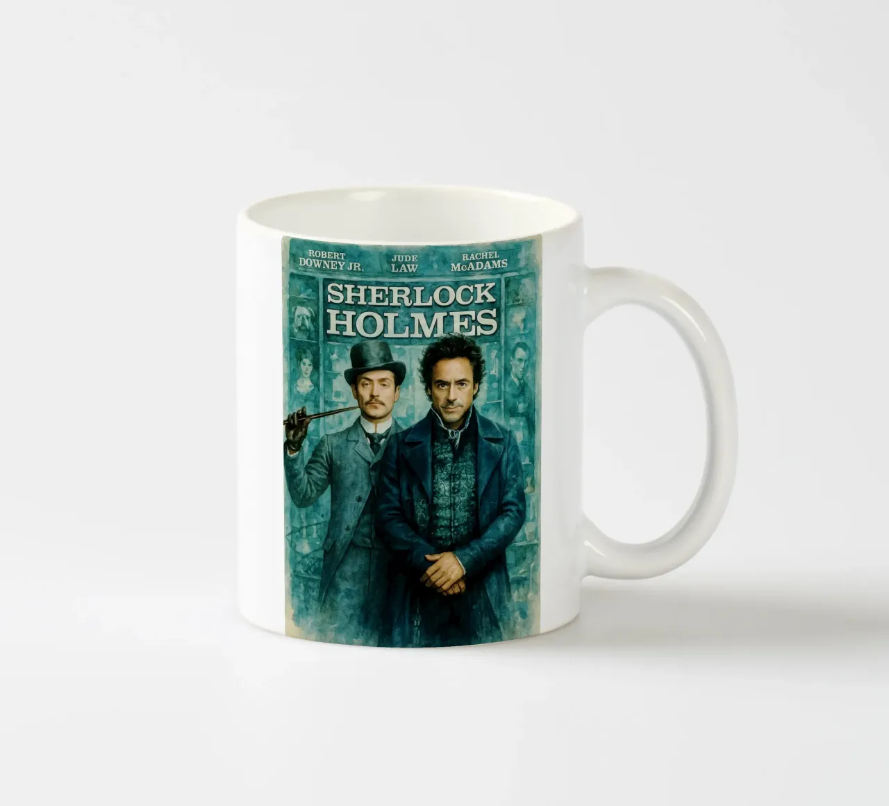 sherlock holmes ridipingere l'immaginazione tazza in ceramica da SIQAYA