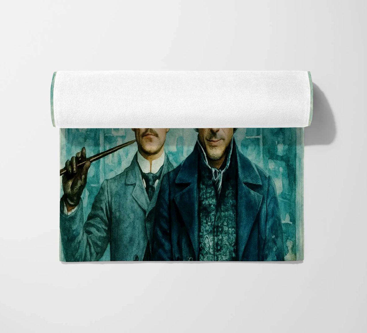 sherlock holmes ridipingere l'immaginazione telo mare da SIQAYA