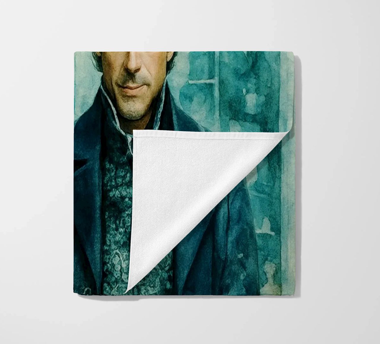 sherlock holmes ridipingere l'immaginazione telo mare da SIQAYA