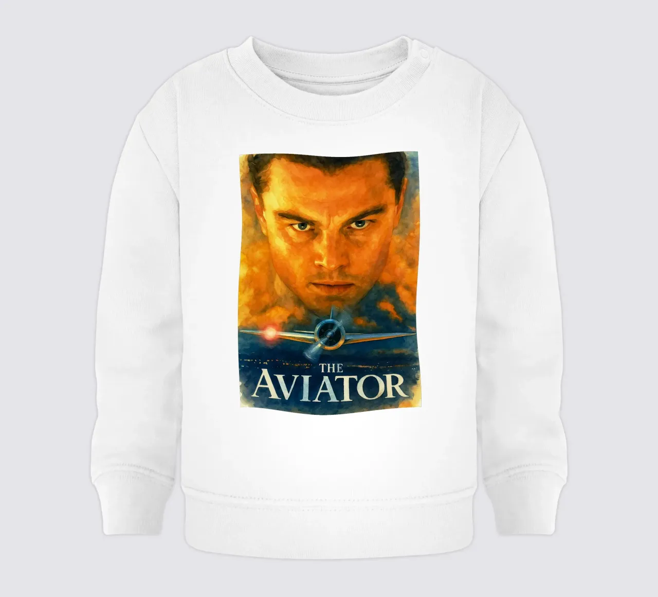 l'aviateur repeint l'imagination sweat pour bébé de SIQAYA