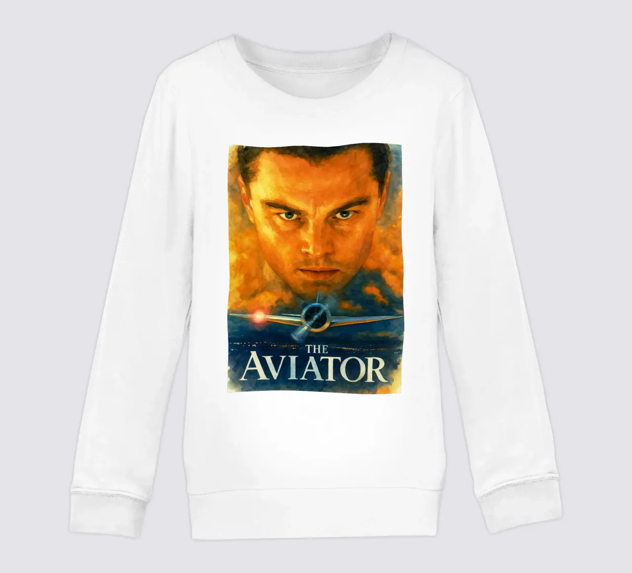 die Phantasie des Fliegers beim Umlackieren Kinder Sweatshirt von SIQAYA