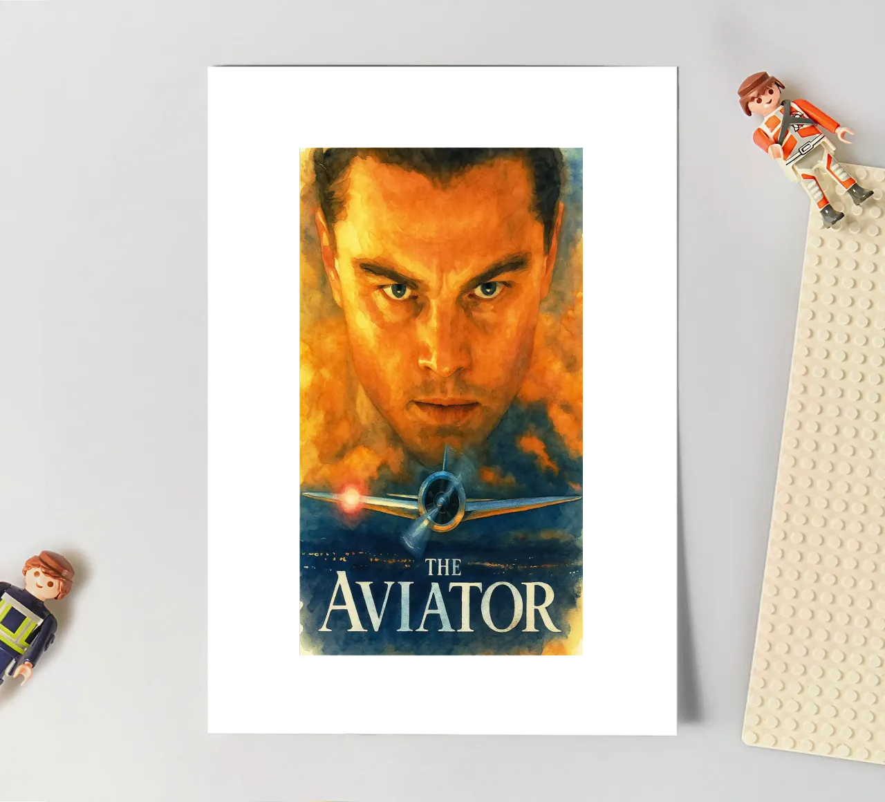 l'aviateur repeint l'imagination planche autocollant de SIQAYA
