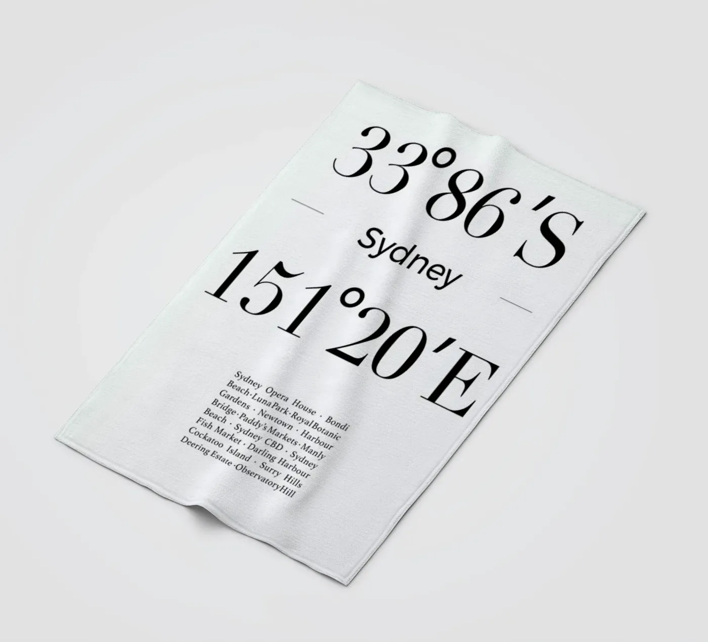 Sydney Fleecedecke von Studio One