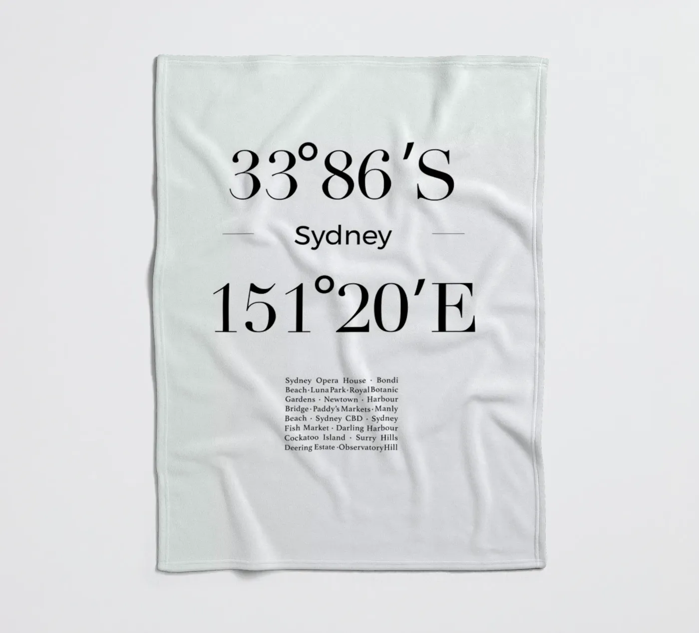 Sydney Fleecedecke von Studio One
