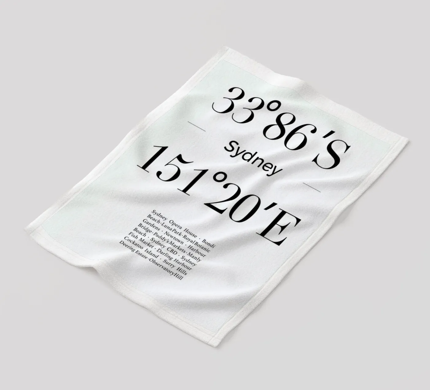 Sydney Fleecedecke von Studio One