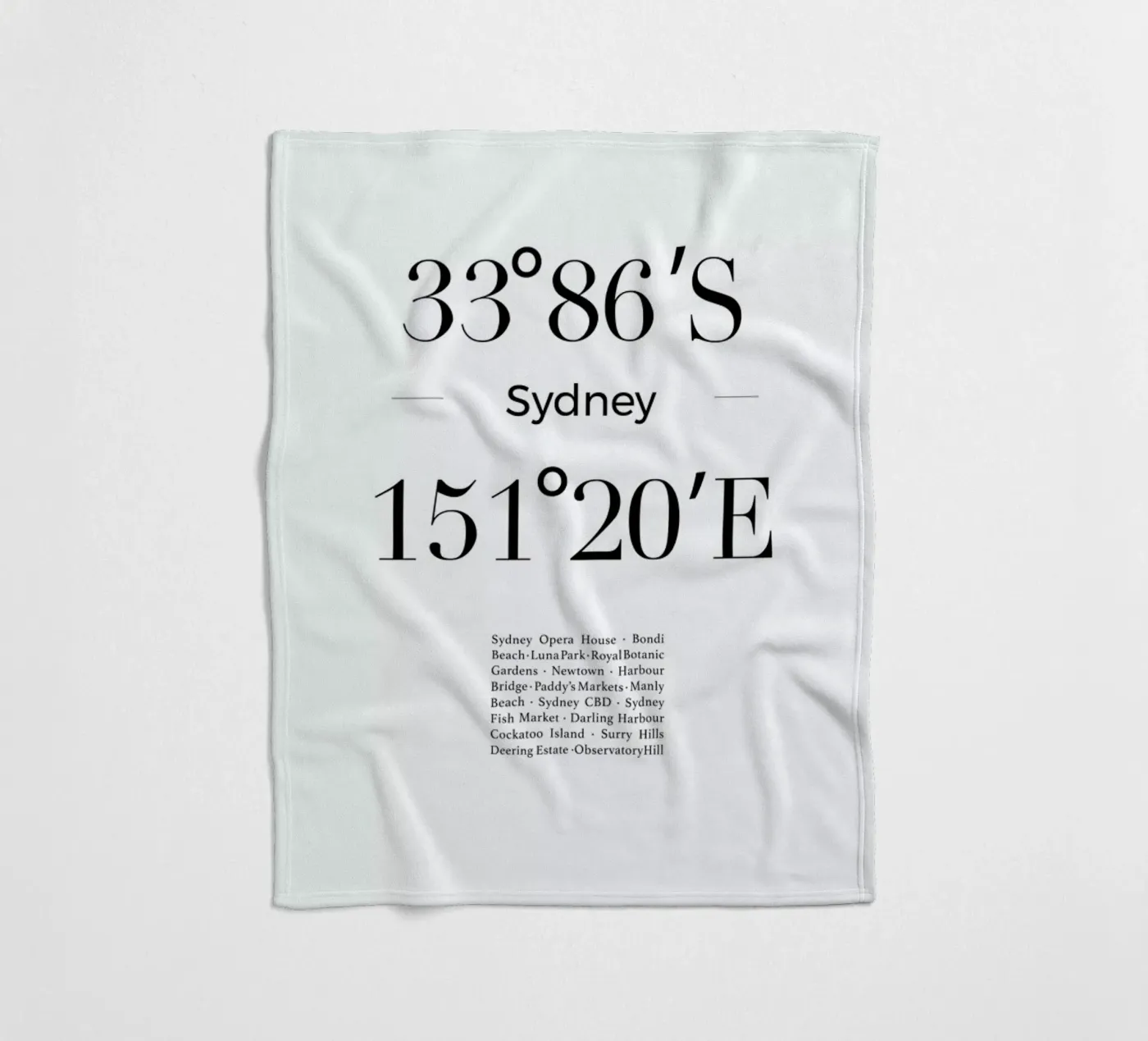 Sydney Fleecedecke von Studio One