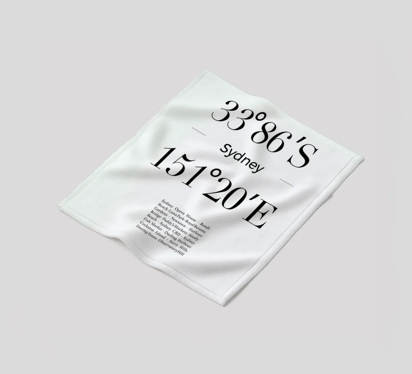 Sydney Fleecedecke von Studio One