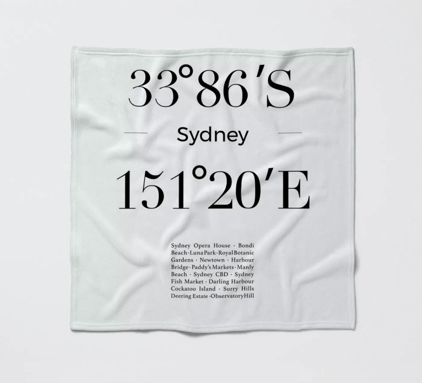 Sydney Fleecedecke von Studio One