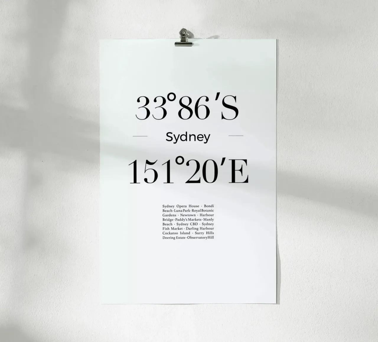 Sydney poster da Studio One