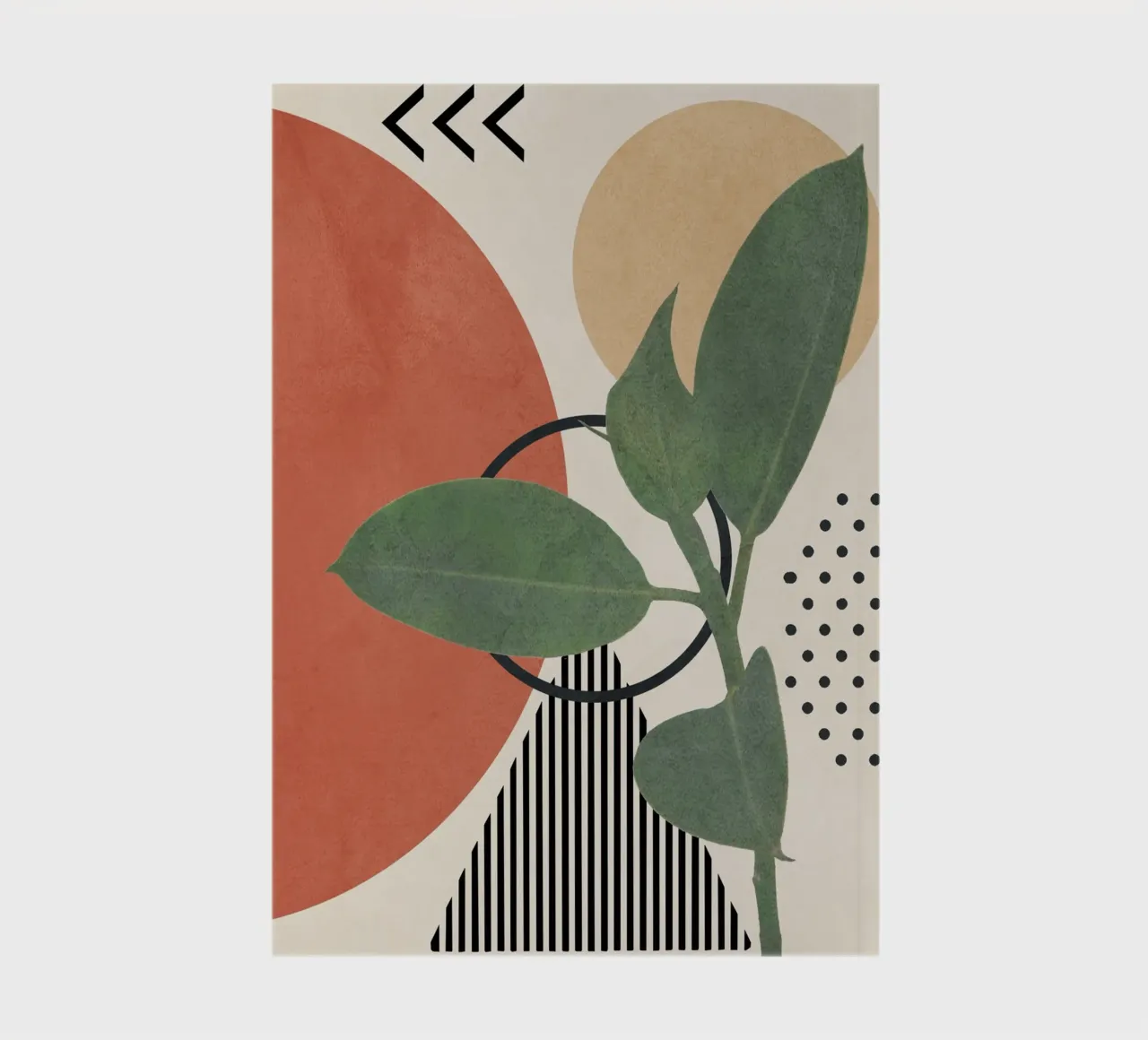 Nature Geometry III notebook by cityart