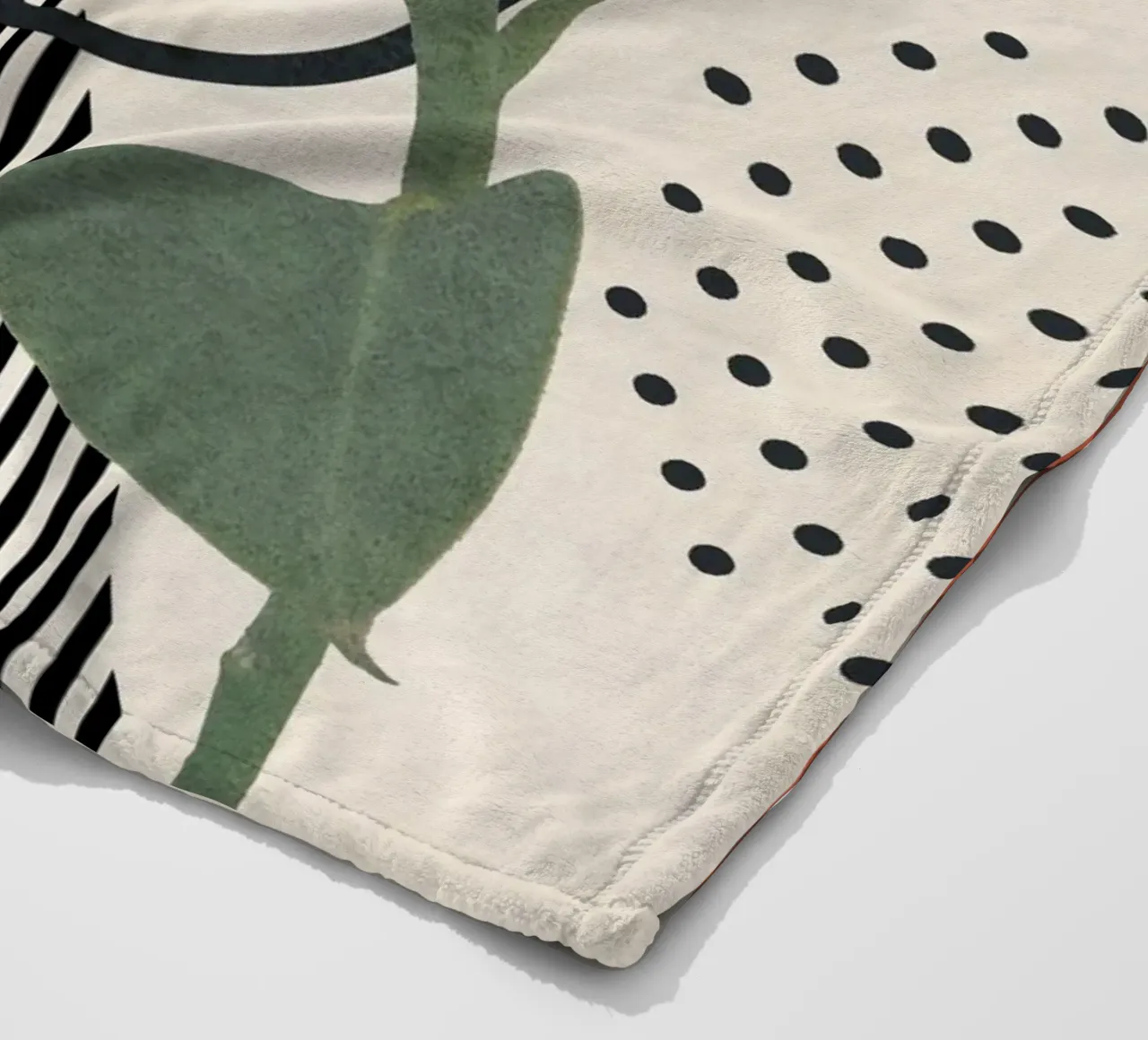 Nature Geometry III coperta in pile da cityart
