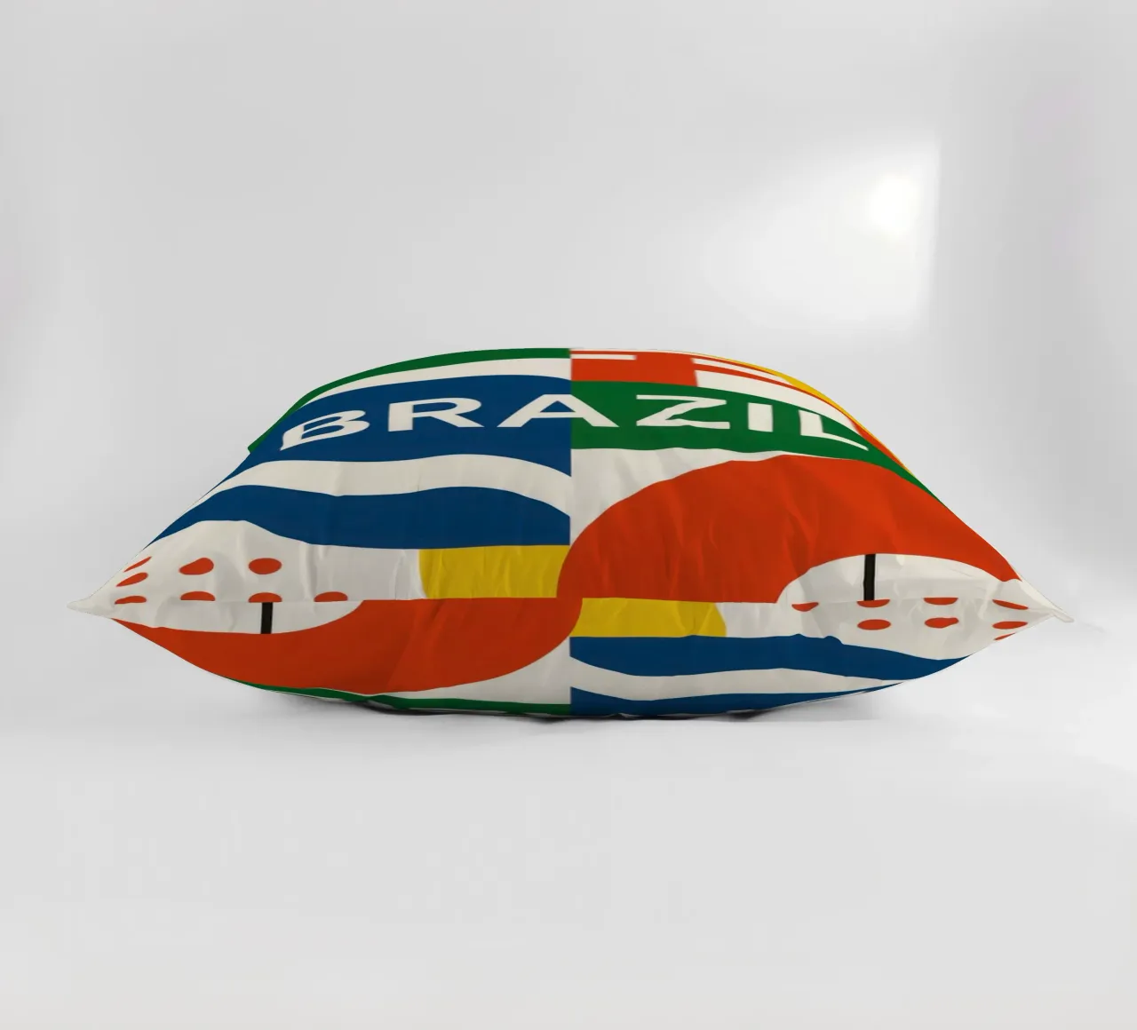 Brasile - Un turbine di colori ed energia cuscino da JETLAG | affiches voyage