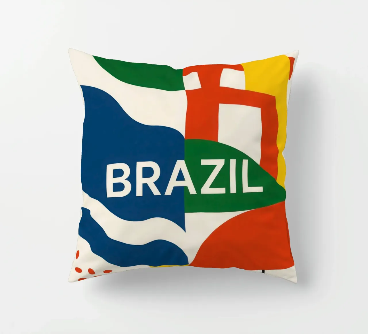 Brasile - Un turbine di colori ed energia cuscino da JETLAG | affiches voyage