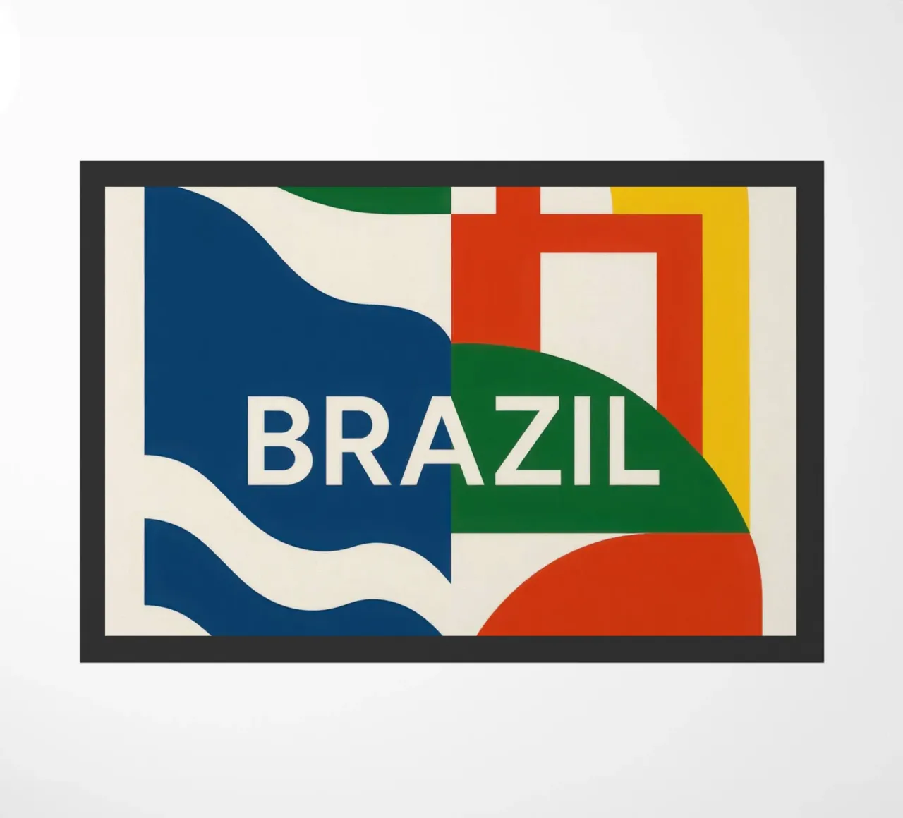 Brasile - Un turbine di colori ed energia zerbino da JETLAG | affiches voyage