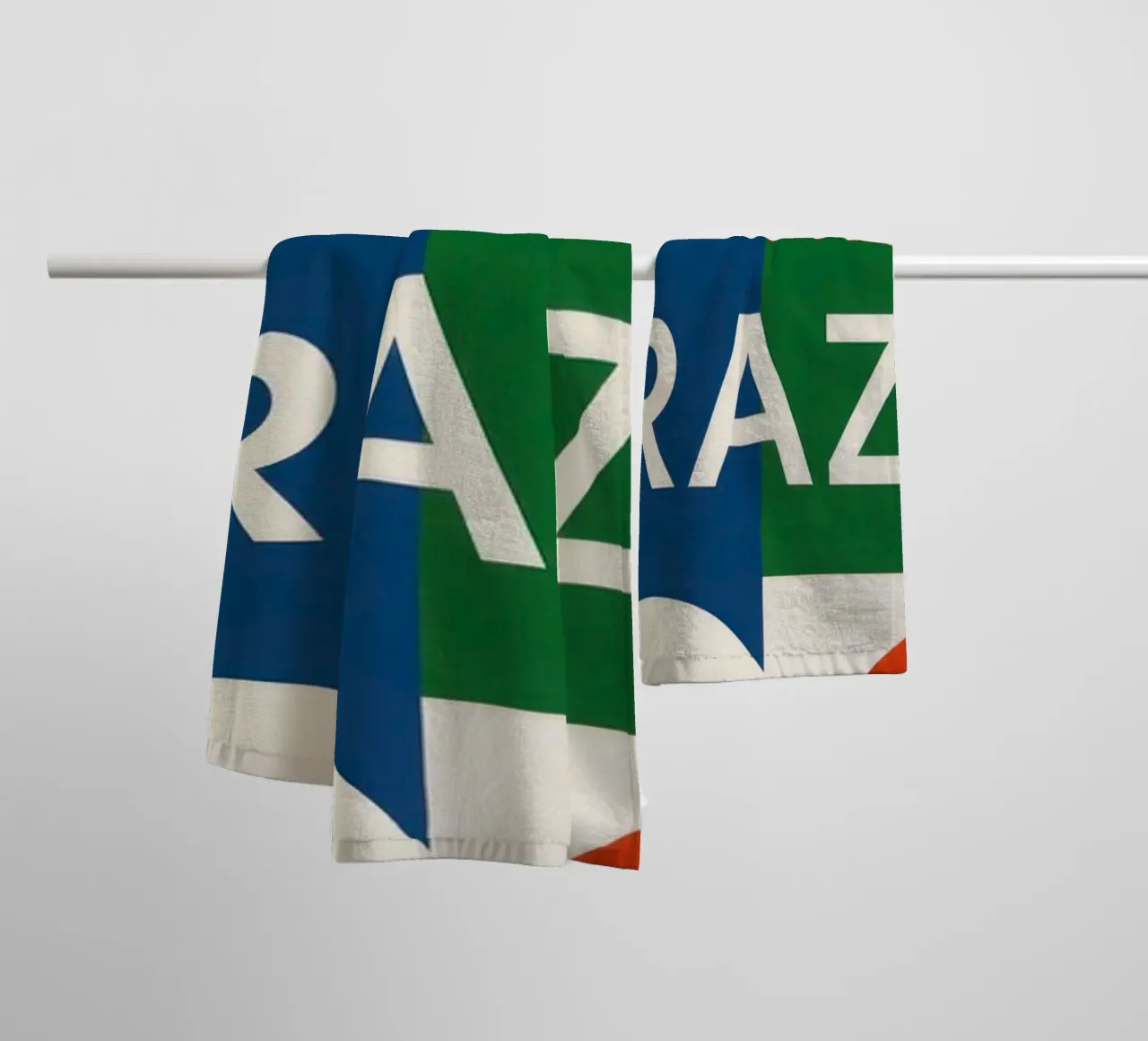Brasile - Un turbine di colori ed energia asciugamano da bagno da JETLAG | affiches voyage