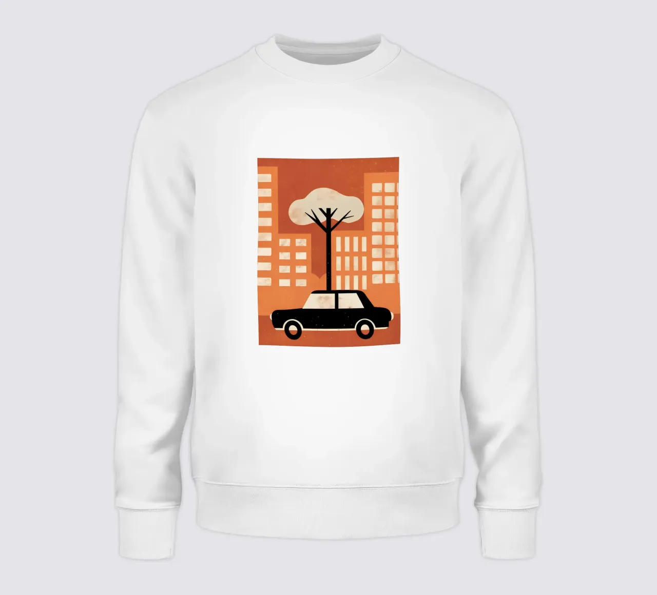 Auto in Urban Retro Pop felpa da THE LATEST SHOP