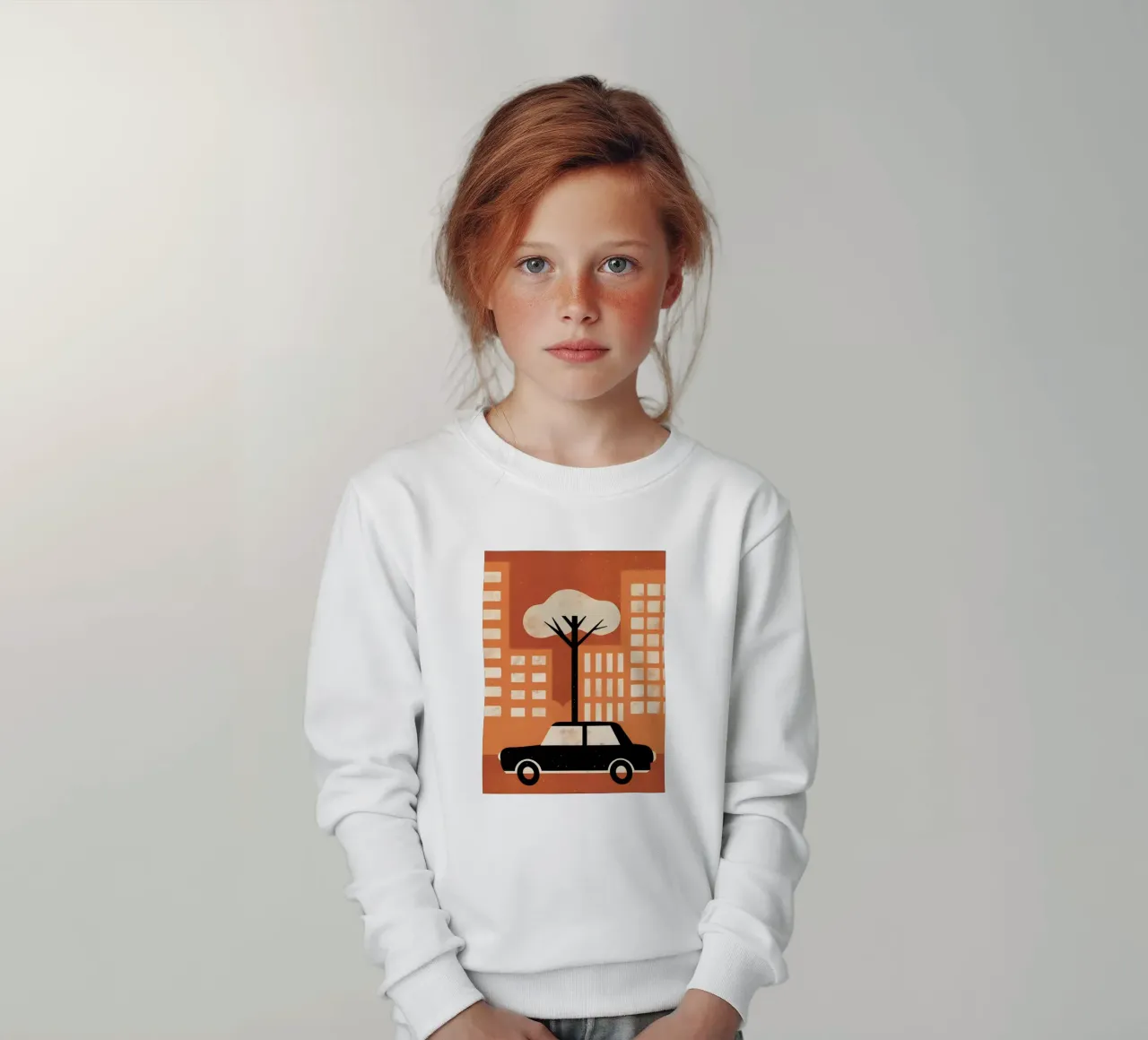 Auto in Urban Retro Pop felpa bambino da THE LATEST SHOP