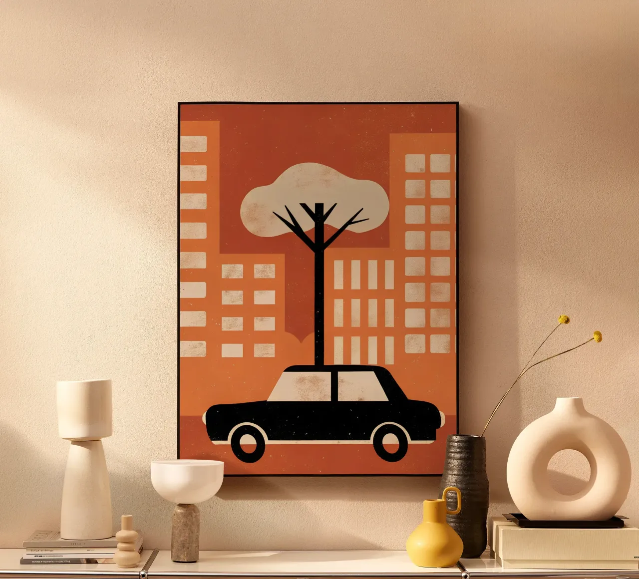 Auto in Urban Retro Pop plexiglass da THE LATEST SHOP
