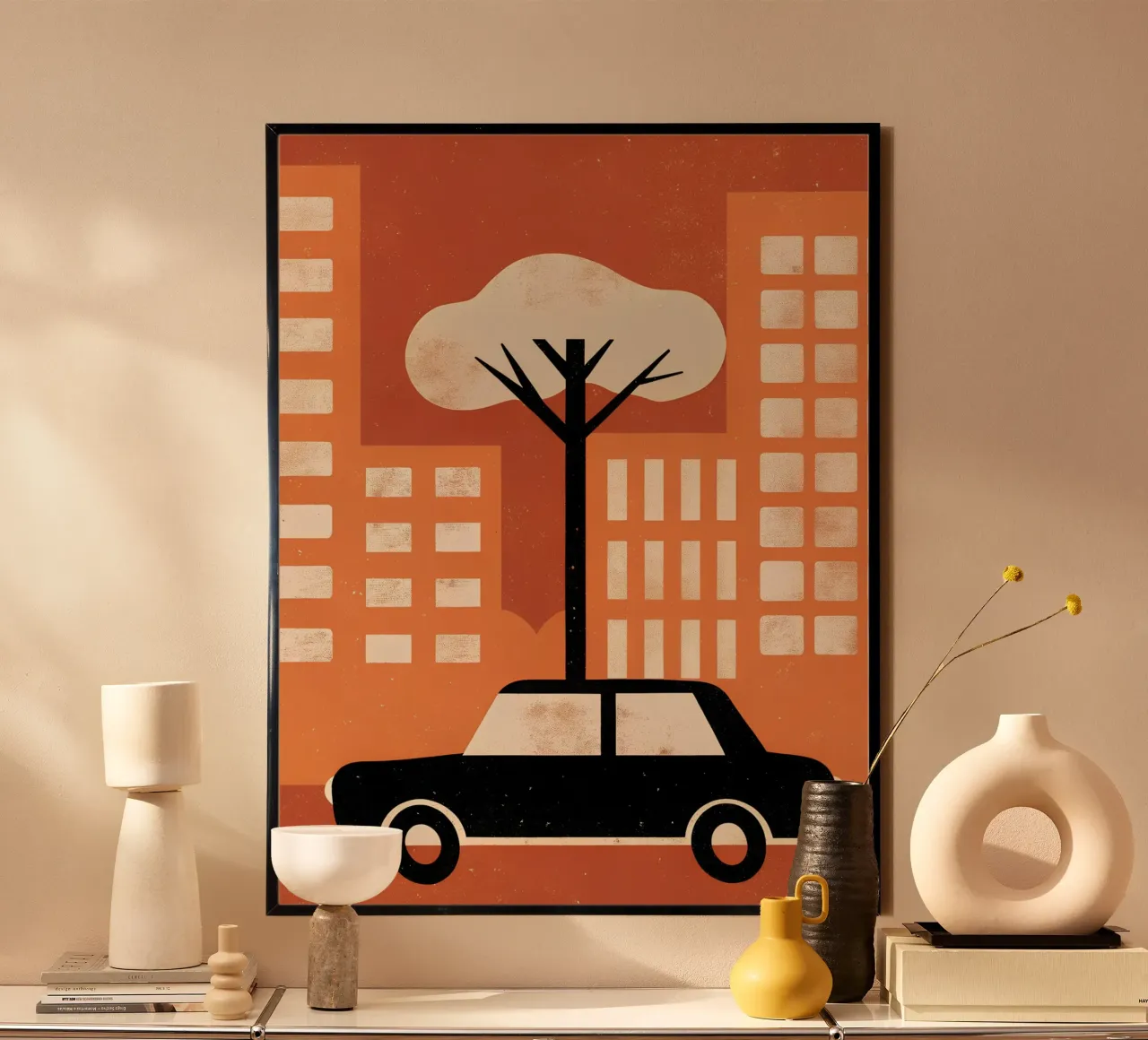 Auto in Urban Retro Pop carta hahnemühle da THE LATEST SHOP