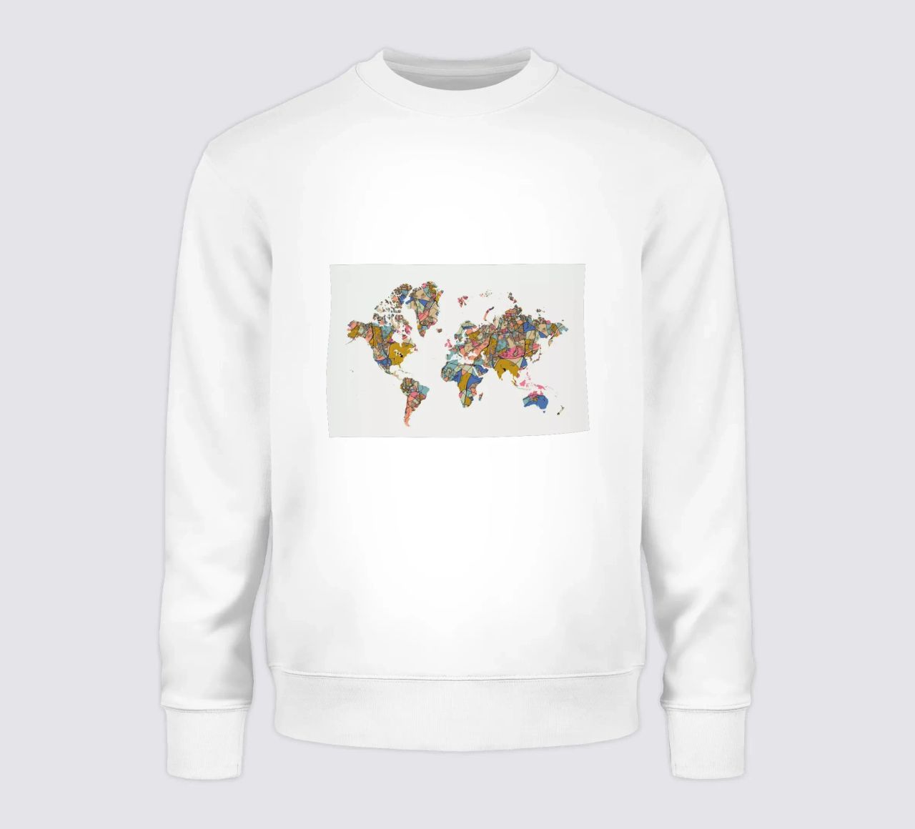 World Map felpa da The Cartography Collection