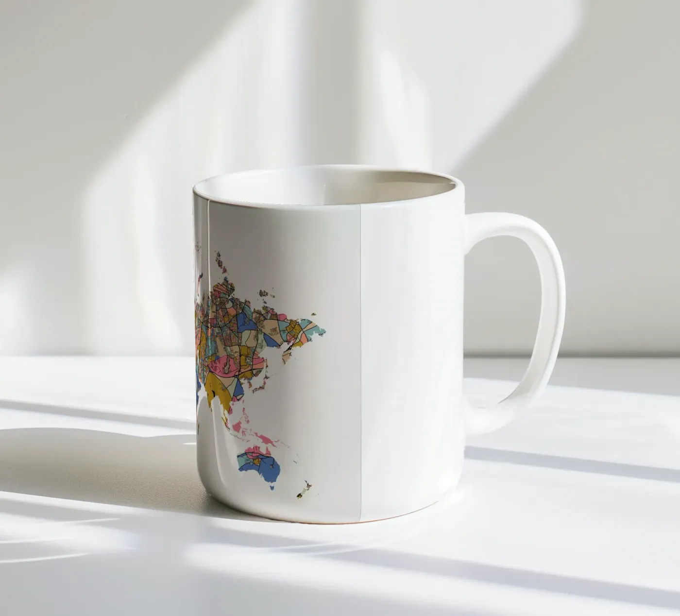 World Map ceramic mug by The Cartography Collection