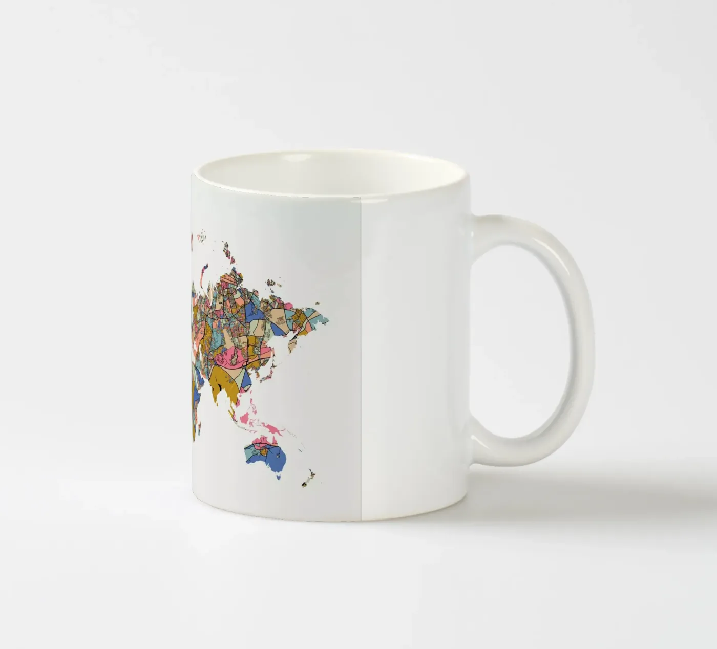World Map ceramic mug by The Cartography Collection