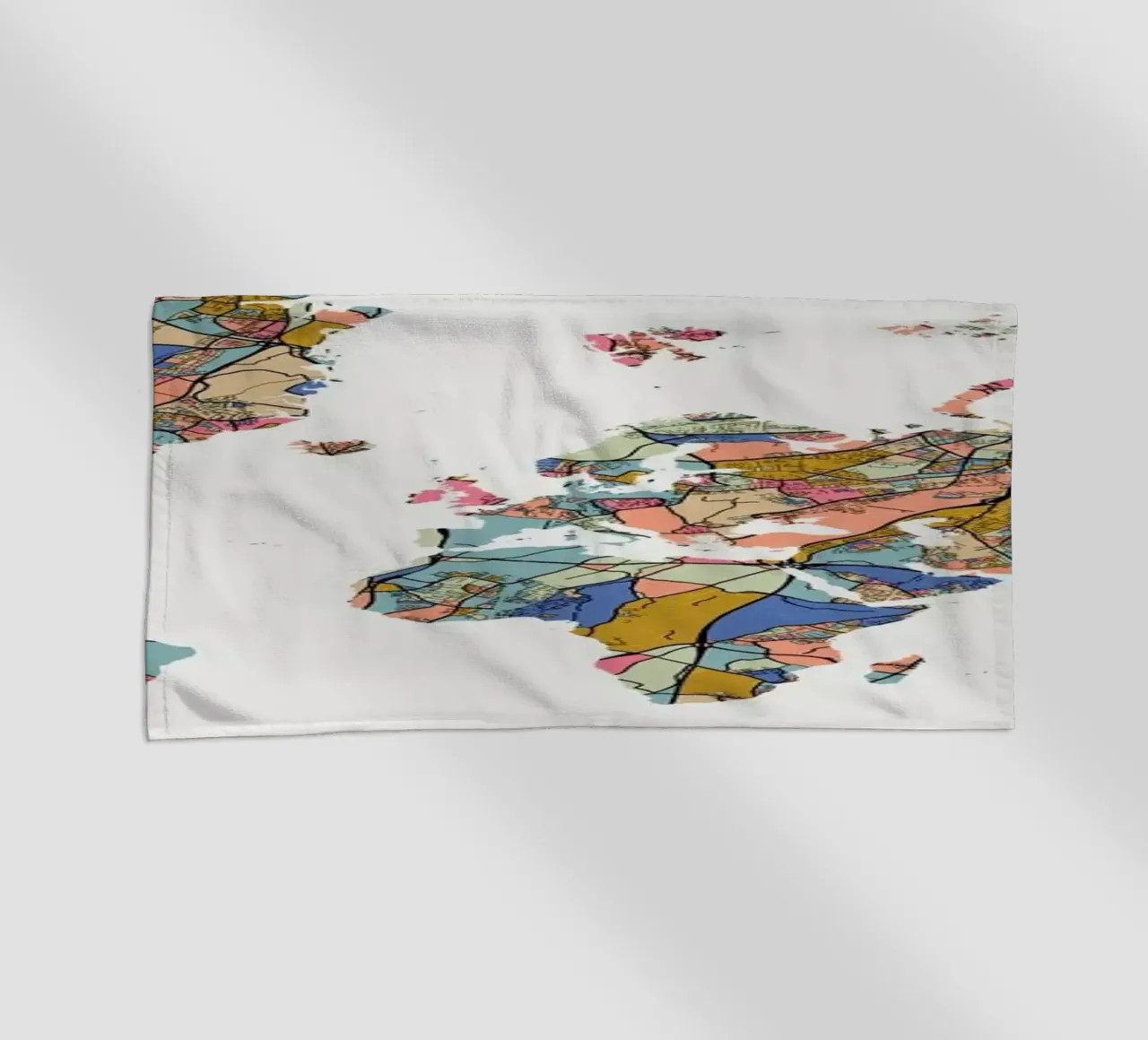 World Map telo mare da The Cartography Collection