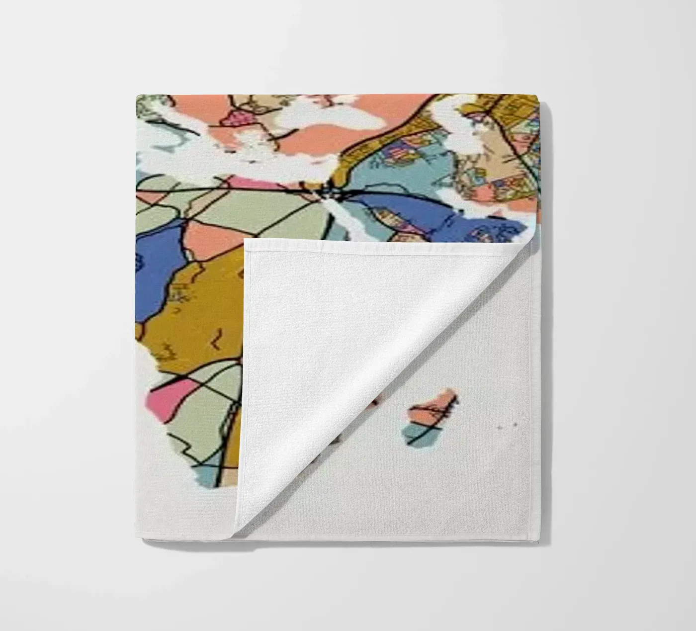 World Map telo mare da The Cartography Collection