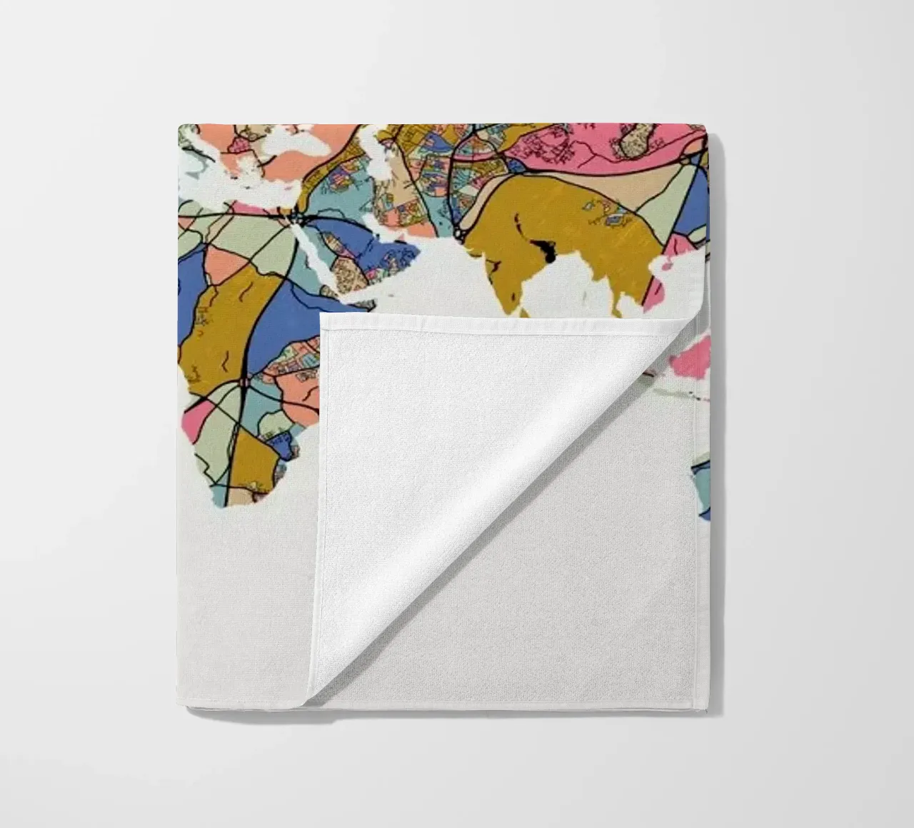 World Map telo mare da The Cartography Collection