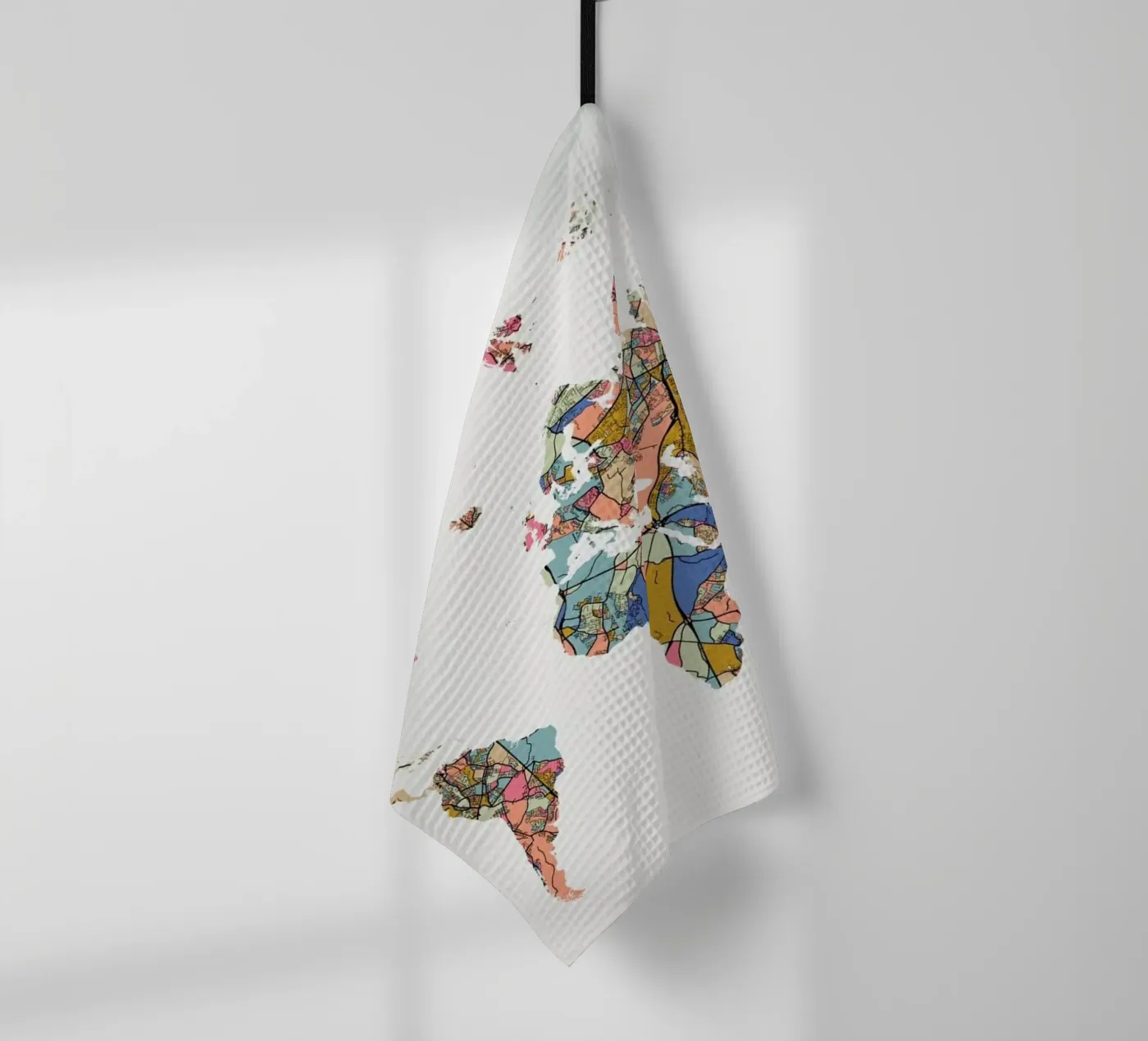 World Map Geschirrtuch von The Cartography Collection