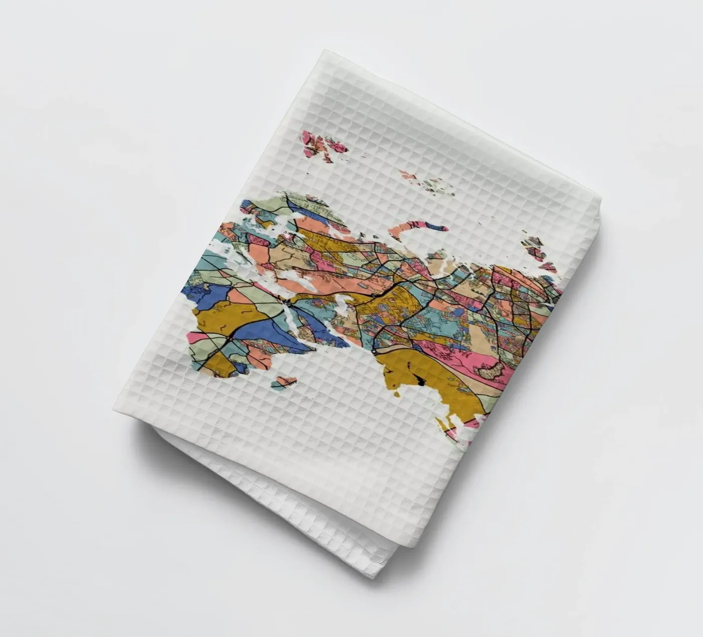 World Map Geschirrtuch von The Cartography Collection