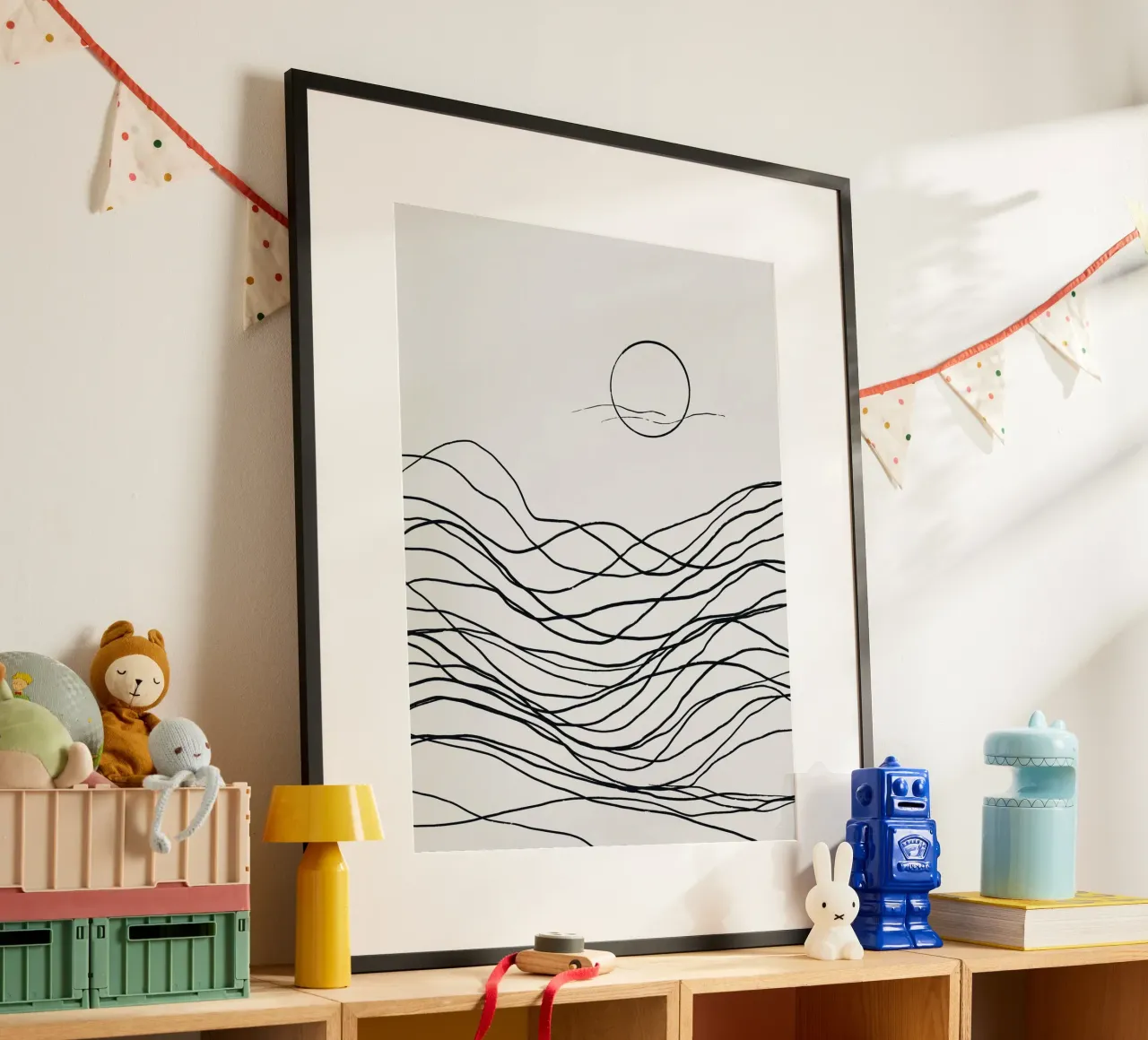 Line art tonalist landscape drawing hahnemühle by Little Dean